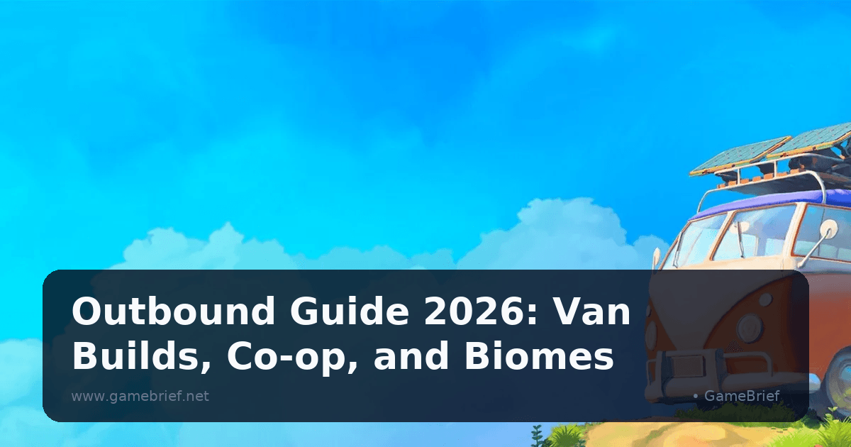 Outbound Guide 2026: Van Builds, Co-op, and Biomes