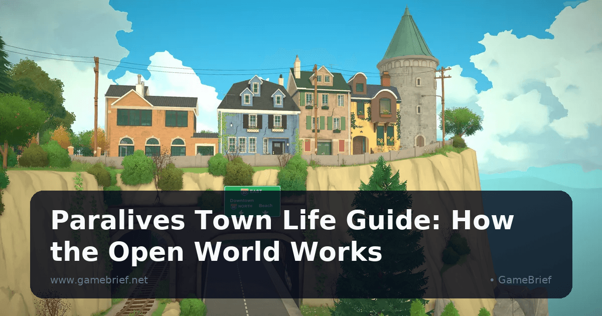 Paralives Town Life Guide: How the Open World Works
