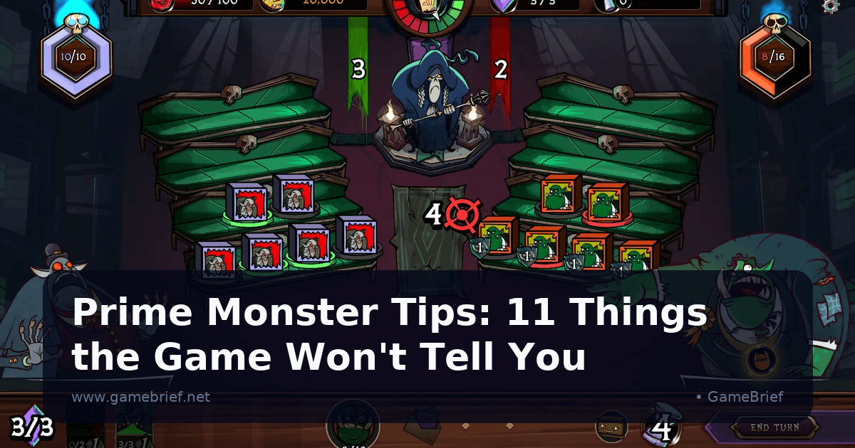Prime Monster Tips: 11 Things the Game Won't Tell You