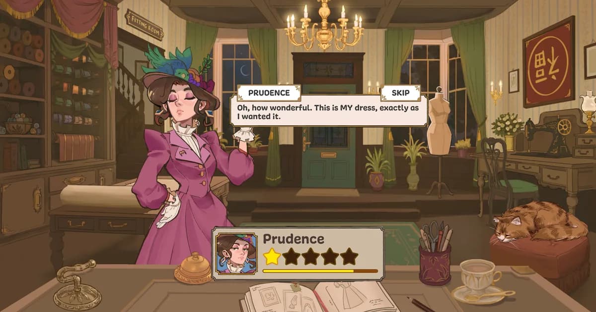 Dressmaker Review: A Cozy Sewing Sim With Real Craft