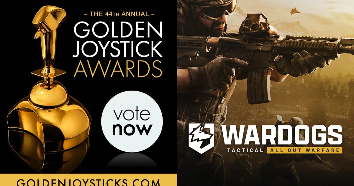 WARDOGS 3 Million Sales, Golden Joystick Nomination