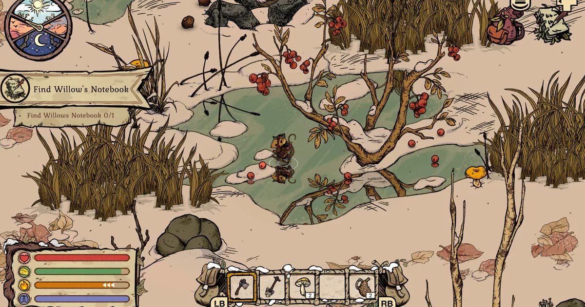 Winter Burrow mobile launches on iOS and Android today