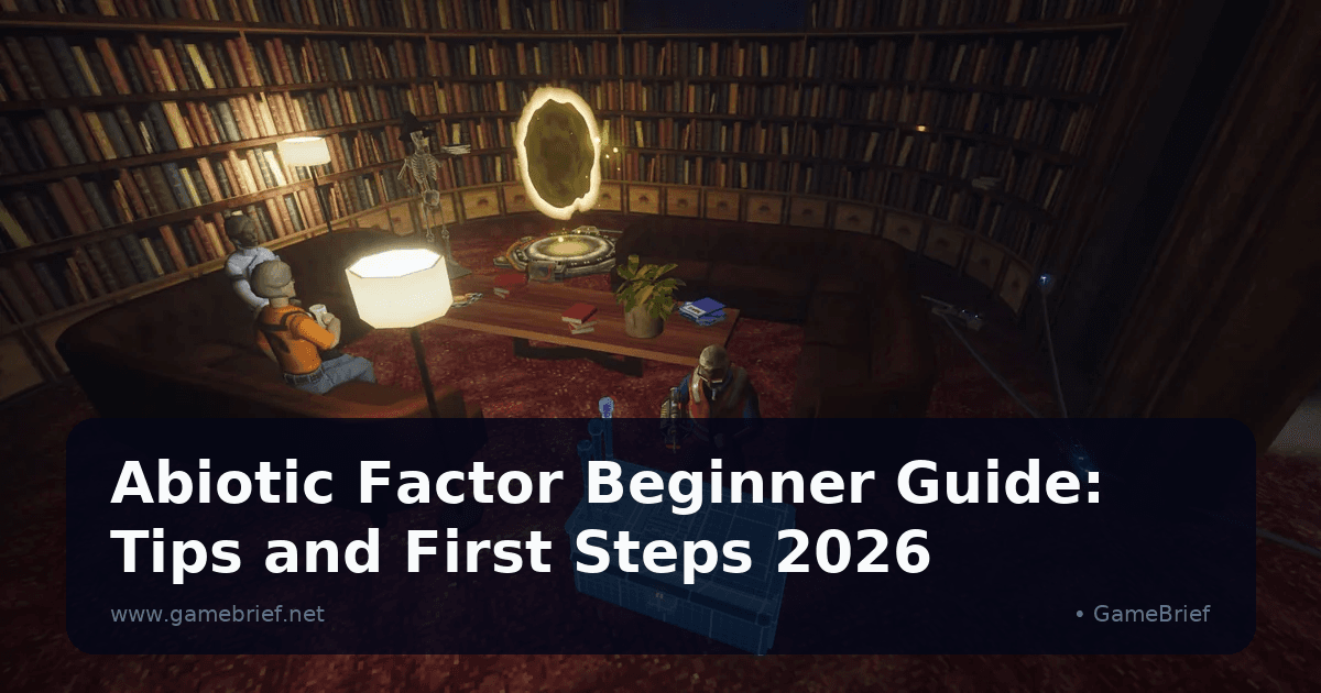 Abiotic Factor Beginner Guide: Tips and First Steps 2026