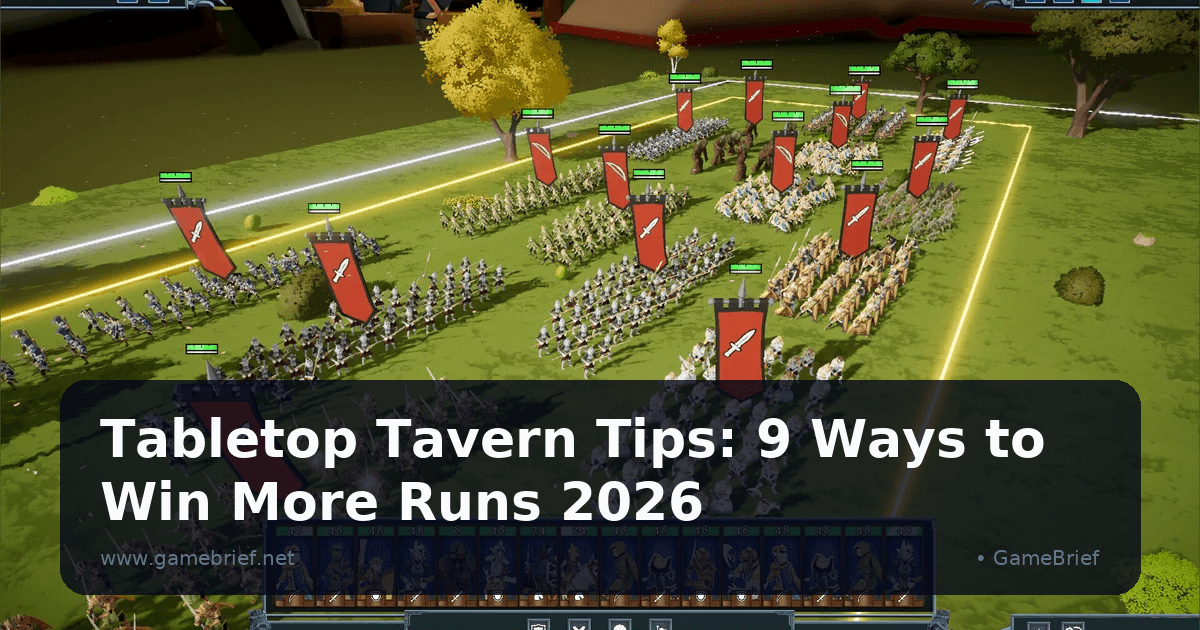 Tabletop Tavern wide battle view showing two armies clashing on open terrain, infantry lines pressing forward with cavalry on the flank