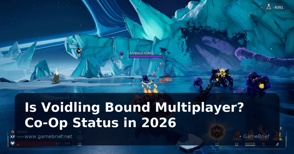Is Voidling Bound Multiplayer? Co-Op Status in 2026