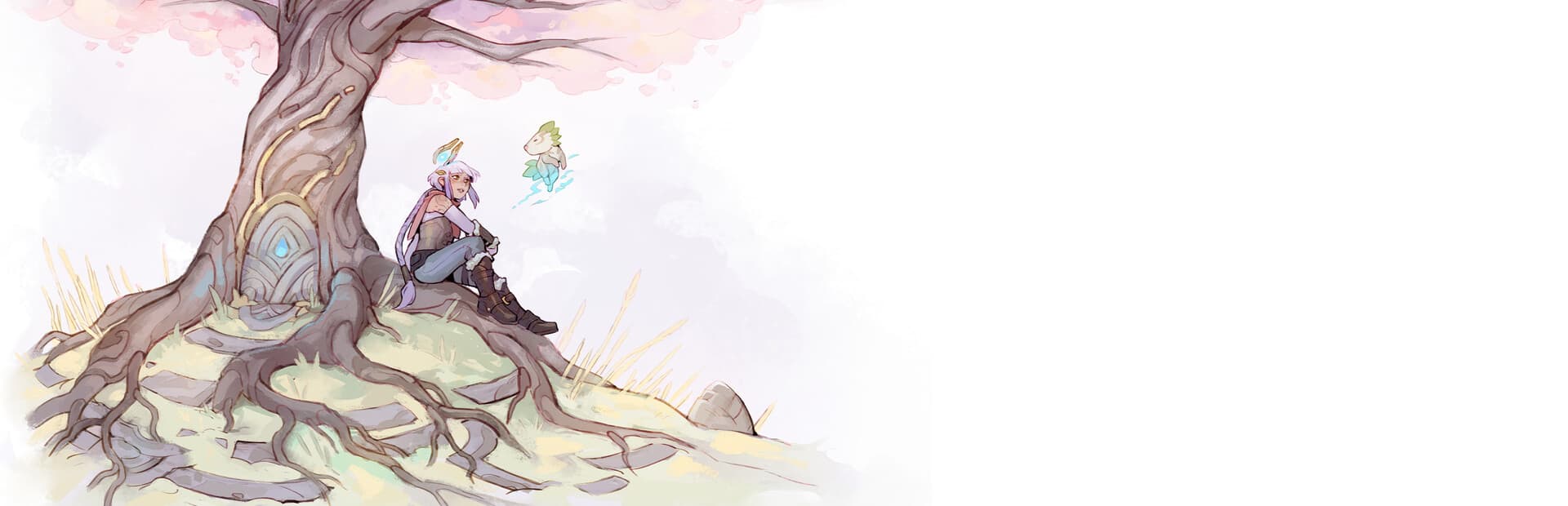 Alabaster Dawn key art banner