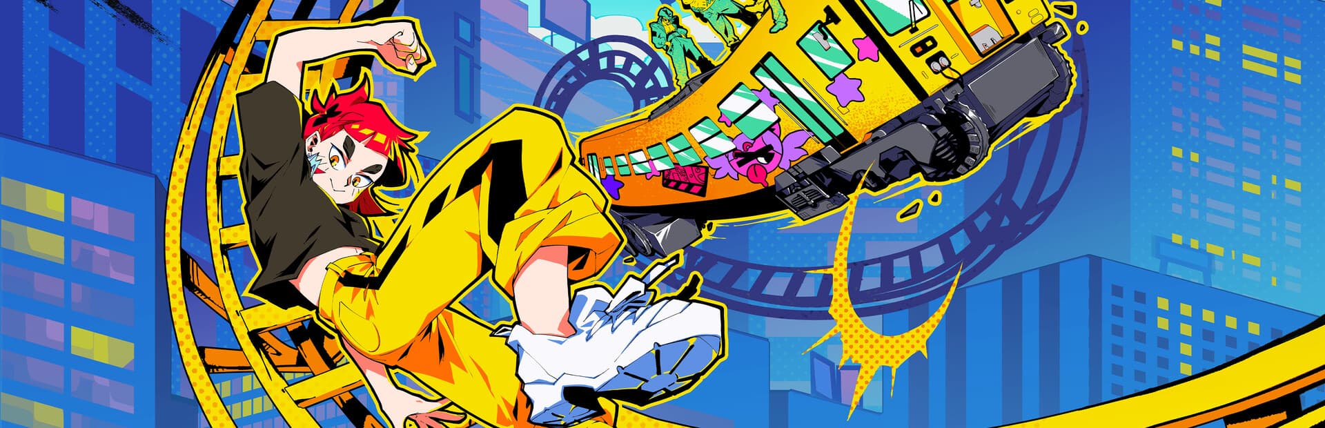 Denshattack! key art banner