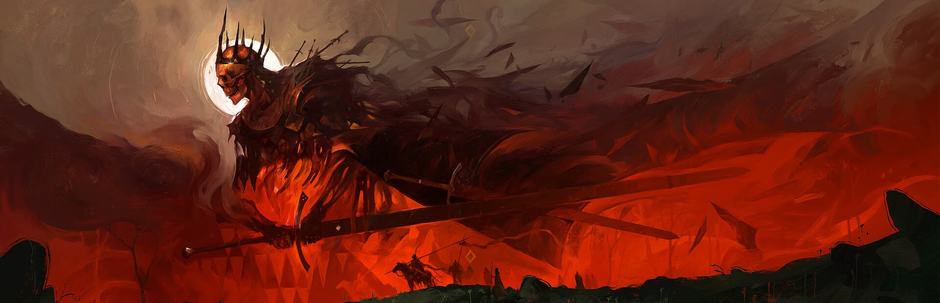 Tainted Grail Fall of Avalon key art banner