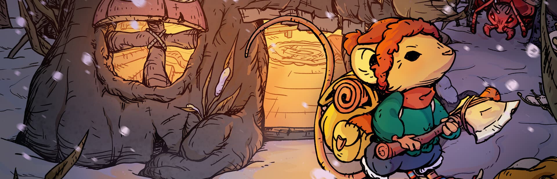 Winter Burrow key art banner