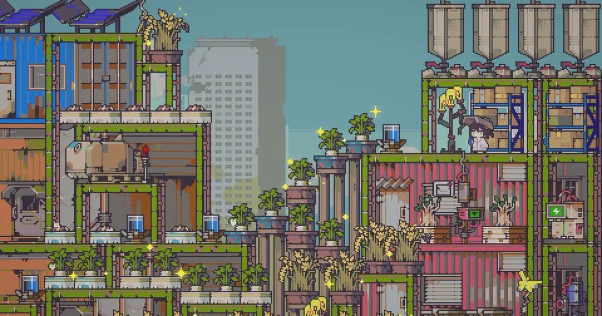 Doloc Town Review: Farming the Wasteland, One Platform Up