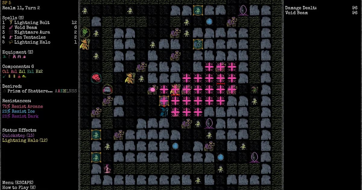 Rift Wizard 3 Review: 500+ Spells, Zero Classes (2026)