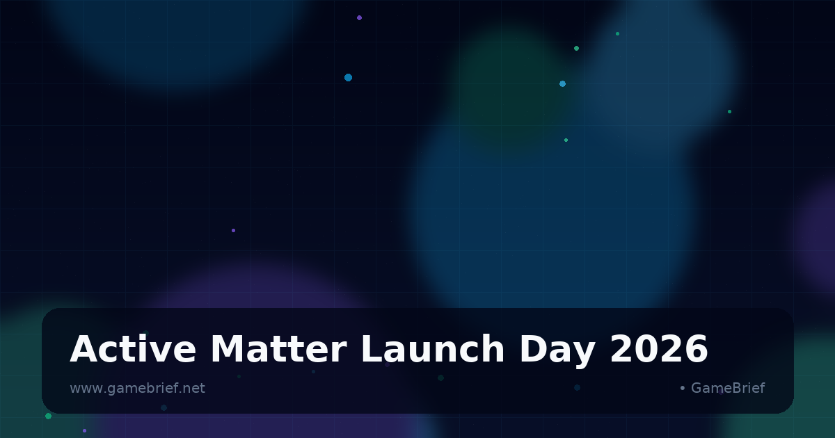 Active Matter Launches Today: Gaijin's Extraction Shooter