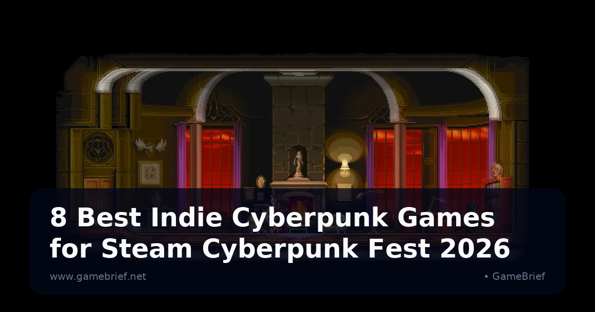 8 Best Indie Cyberpunk Games on Steam Right Now (2026)