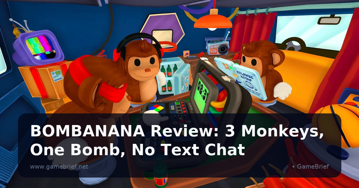 BOMBANANA Review: 3 Monkeys, One Bomb, No Text Chat