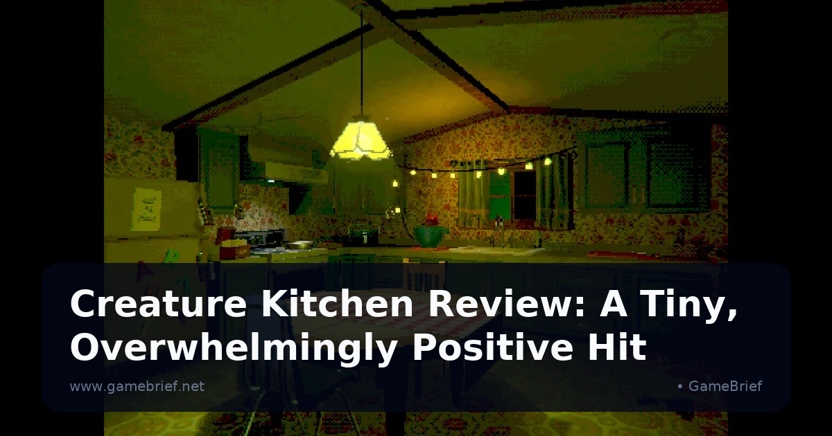 Creature Kitchen Review: A Tiny, Overwhelmingly Positive Hit