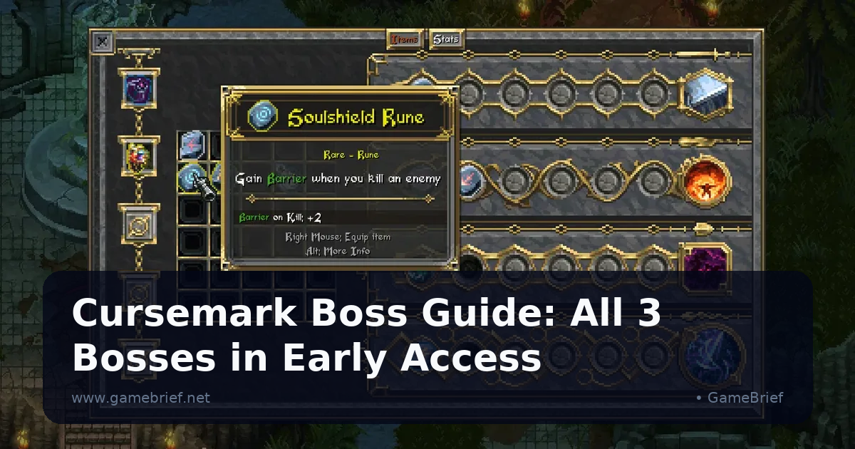 Cursemark Boss Guide: All 3 Bosses in Early Access