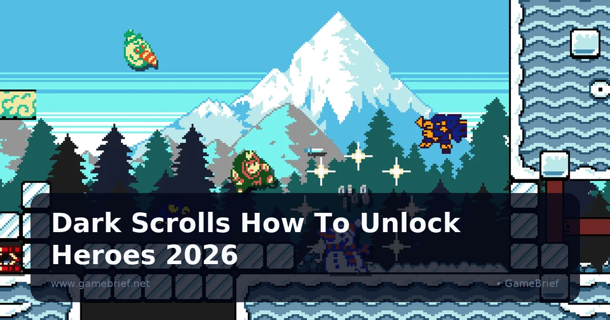 Dark Scrolls Unlock Heroes Guide: All 9 Characters