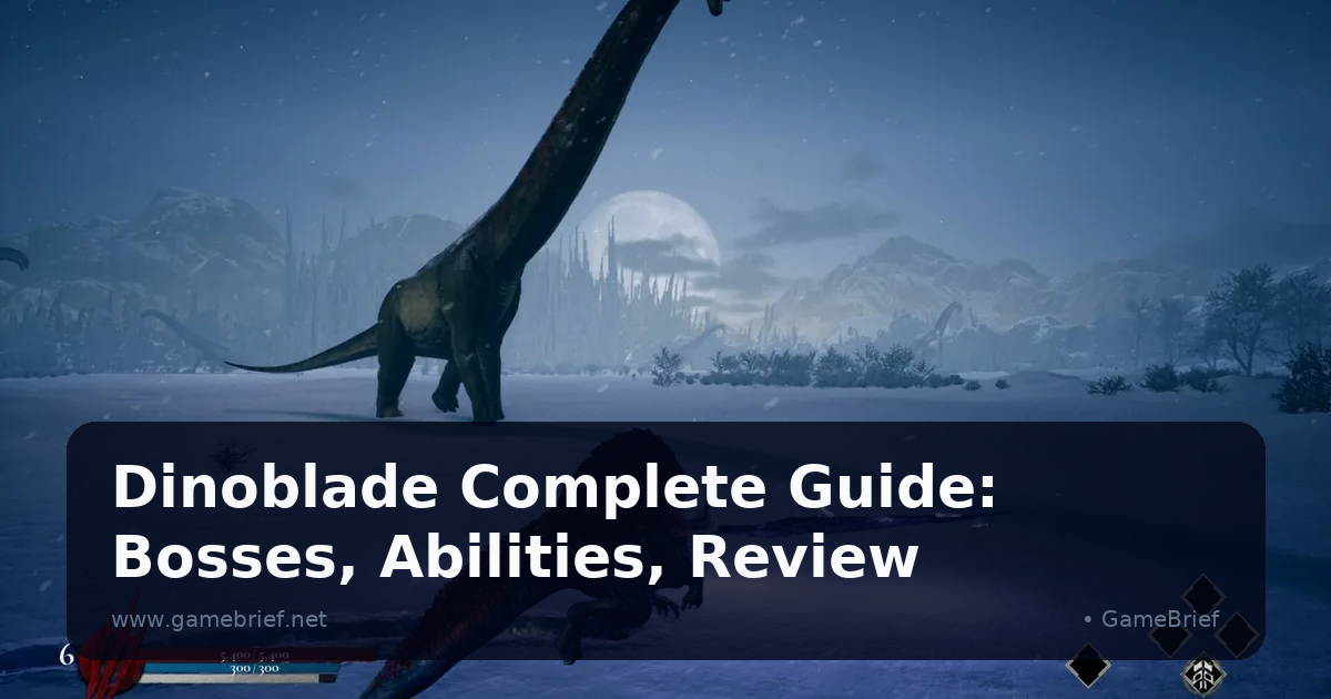 Dinoblade Complete Guide: Bosses, Abilities, Review