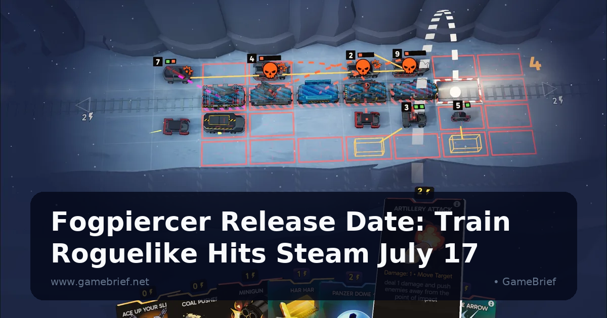 Fogpiercer Release Date: Train Roguelike Hits Steam July 17