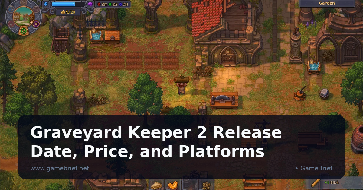 Graveyard Keeper 2 Release Date, Price, and Platforms