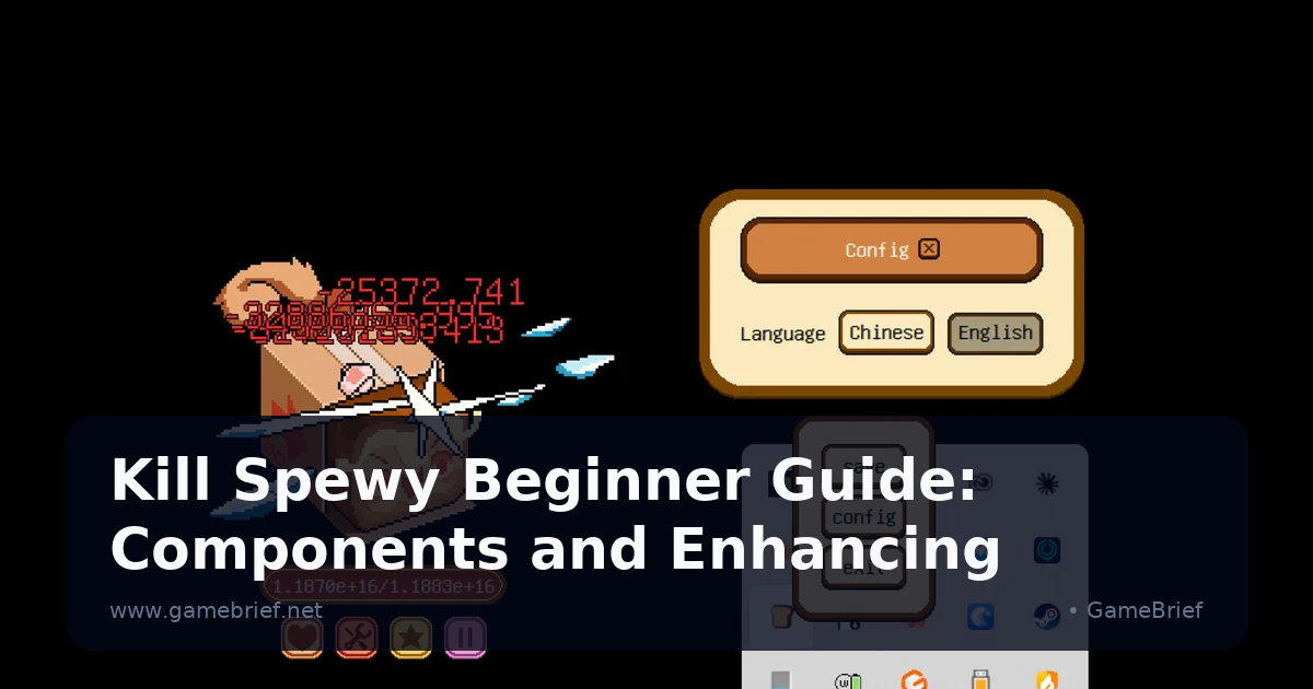 Kill Spewy Beginner Guide: Components and Enhancing