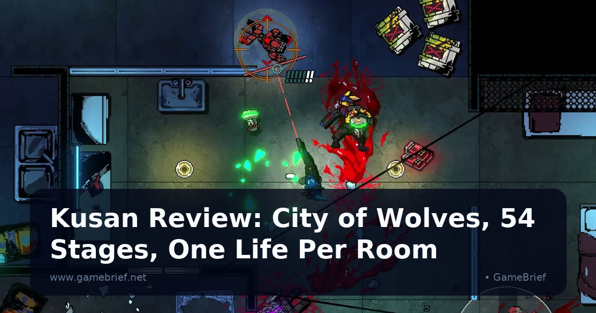 Kusan Review: City of Wolves, 54 Stages, One Life Per Room