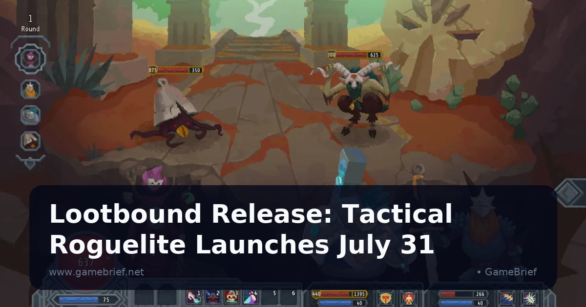 Lootbound Release: Tactical Roguelite Launches August 14