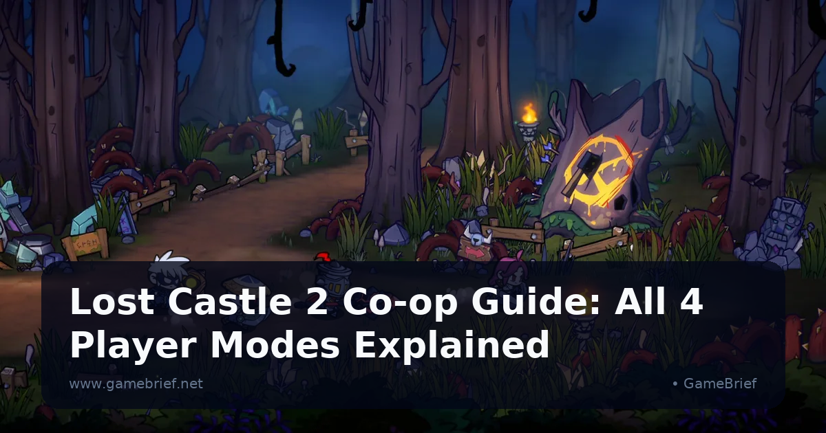 Lost Castle 2 Co-op Guide: All 4 Player Modes Explained