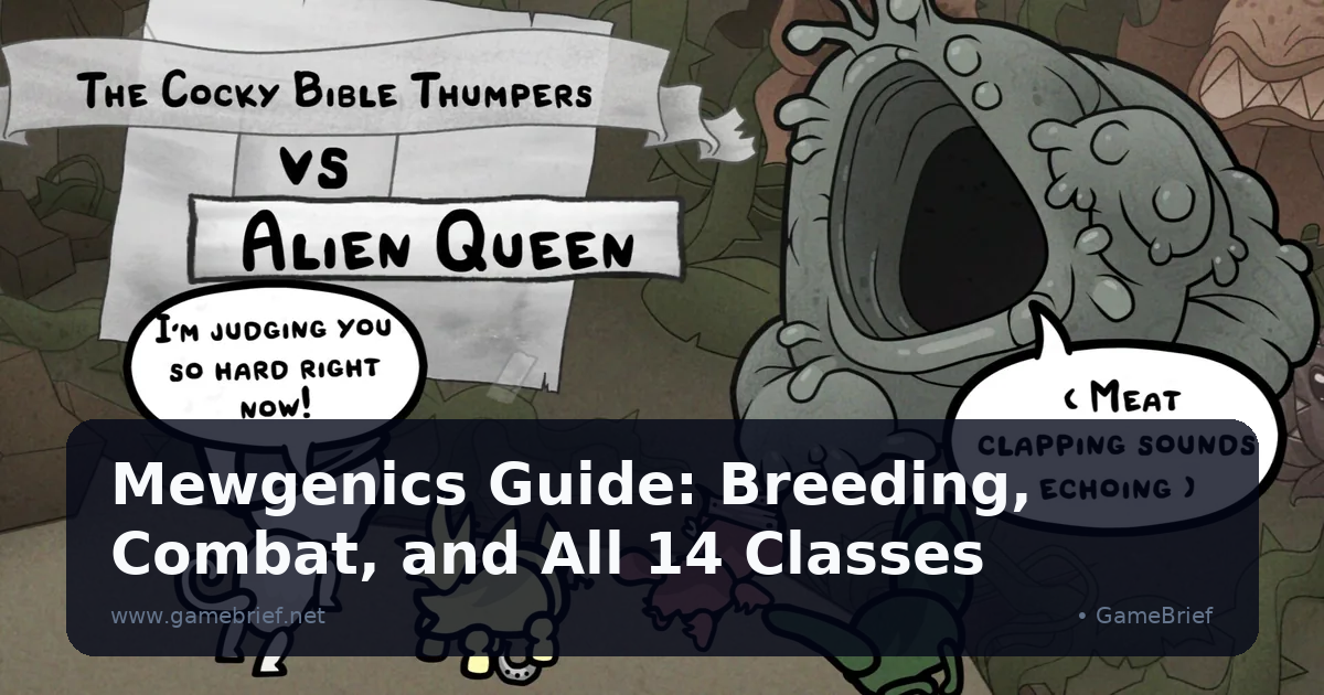 Mewgenics Guide: Breeding, Combat, and All 14 Classes