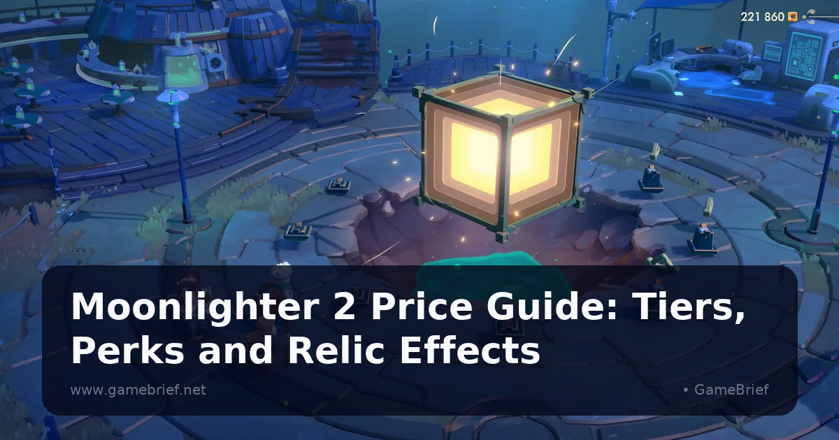 Moonlighter 2 Price Guide: Tiers, Perks and Relic Effects