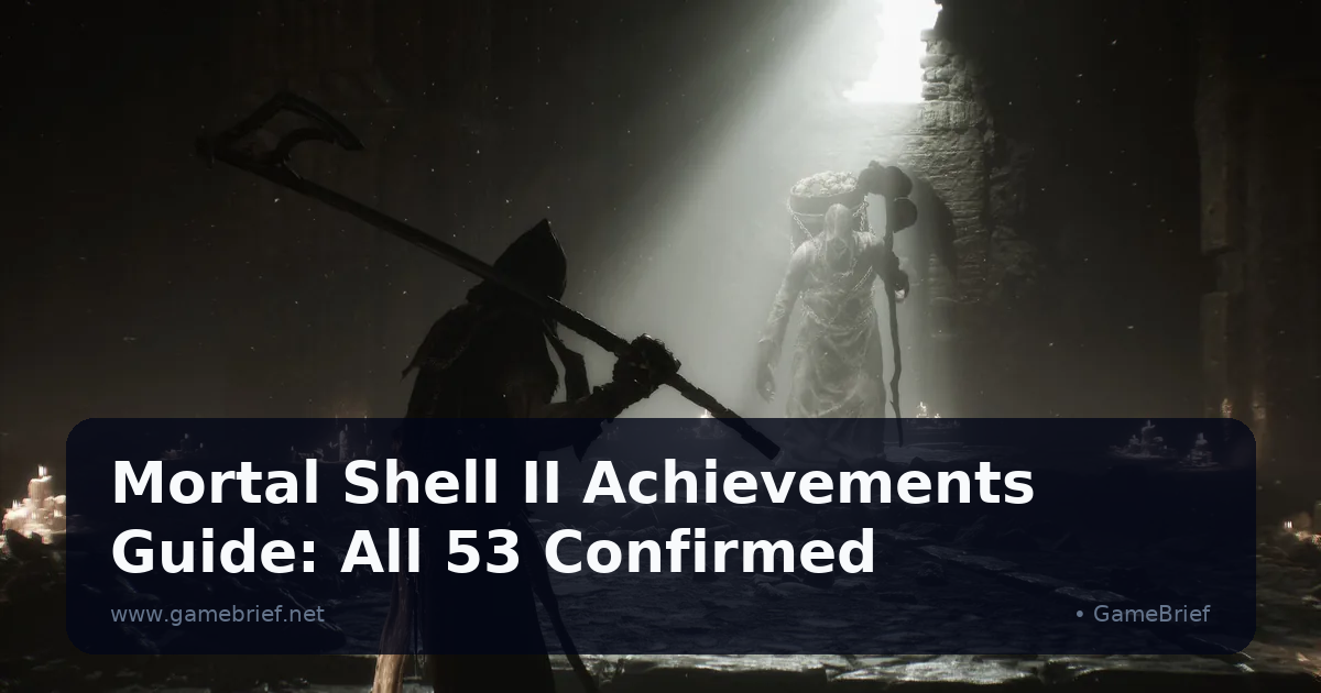 Mortal Shell II Achievements Guide: All 53 Confirmed