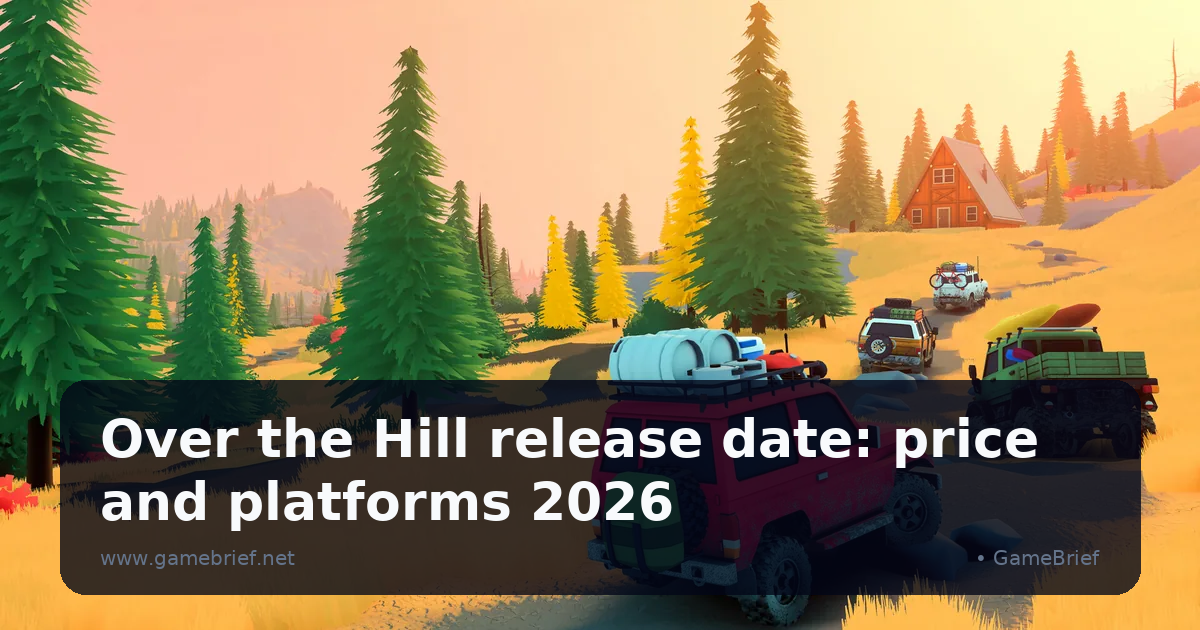 Over the Hill release date: price and platforms 2026
