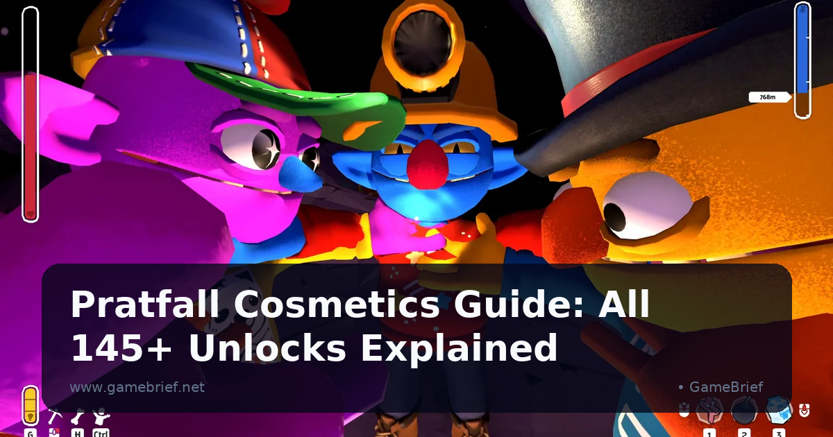 Preview: Pratfall Cosmetics Guide: All 145+ Unlocks Explained (General)