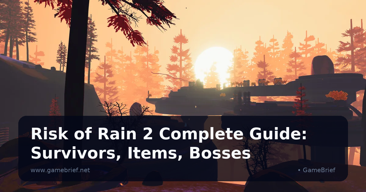Risk of Rain 2 Complete Guide: Survivors, Items, Bosses