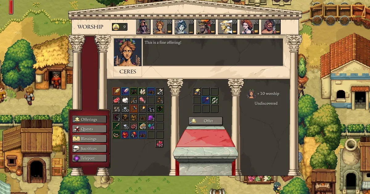 Preview: Romestead Gods: All 7 Deities & Who to Worship First (General)