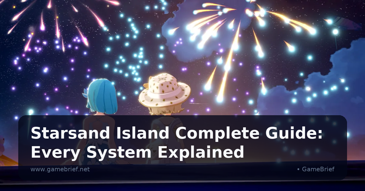 Preview: Starsand Island Complete Guide: Every System Explained (General)