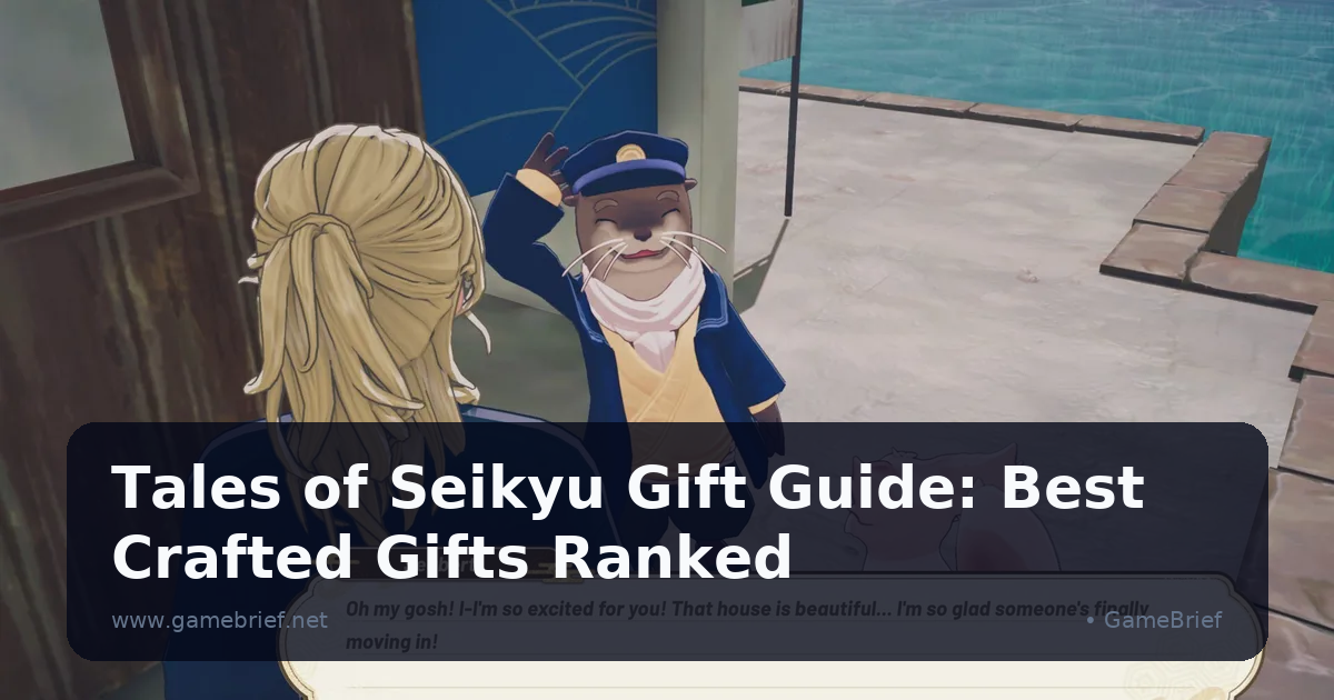 Tales of Seikyu Gift Guide: Best Crafted Gifts Ranked