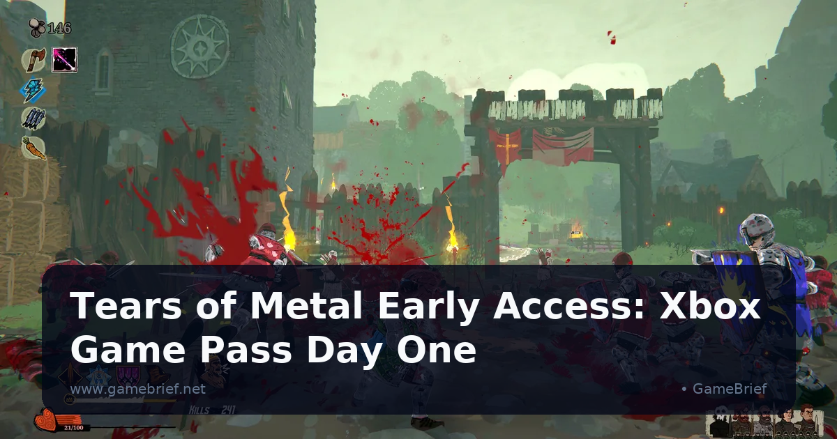 Tears of Metal Early Access: Xbox Game Pass Day One