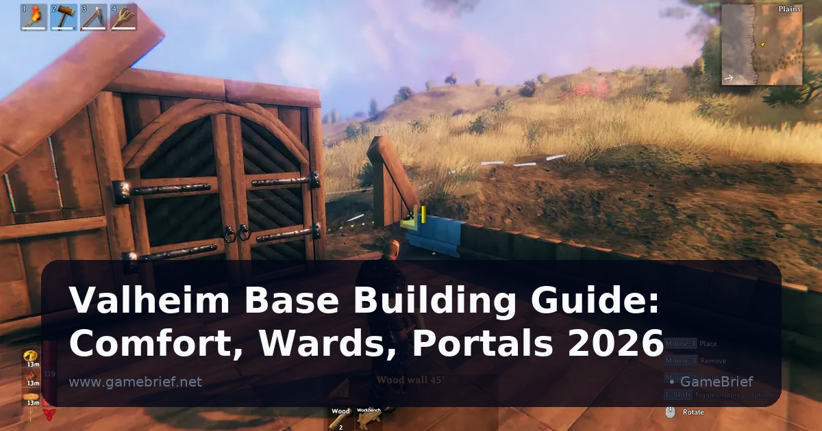 Valheim Base Building Guide: Comfort, Wards, Portals 2026