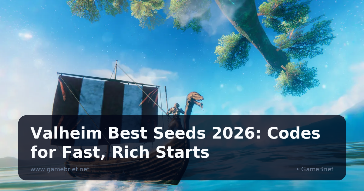 Valheim Best Seeds 2026: Codes for Fast, Rich Starts
