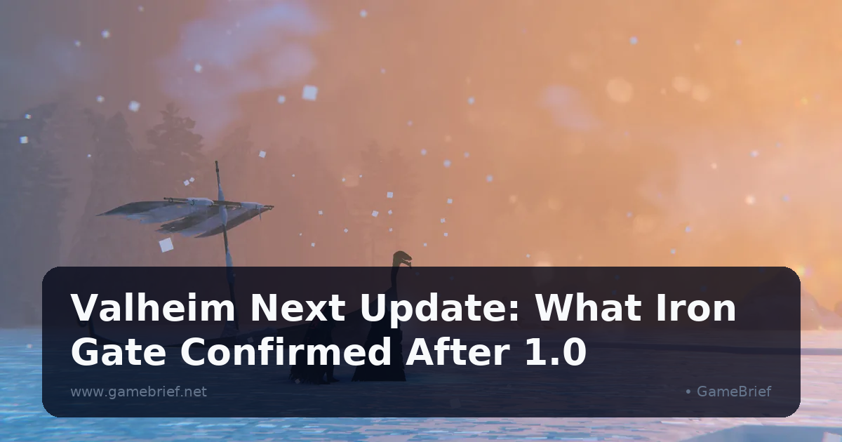 Reading Gate Valheim Next Update: What Iron Gate Confirmed After 1.0