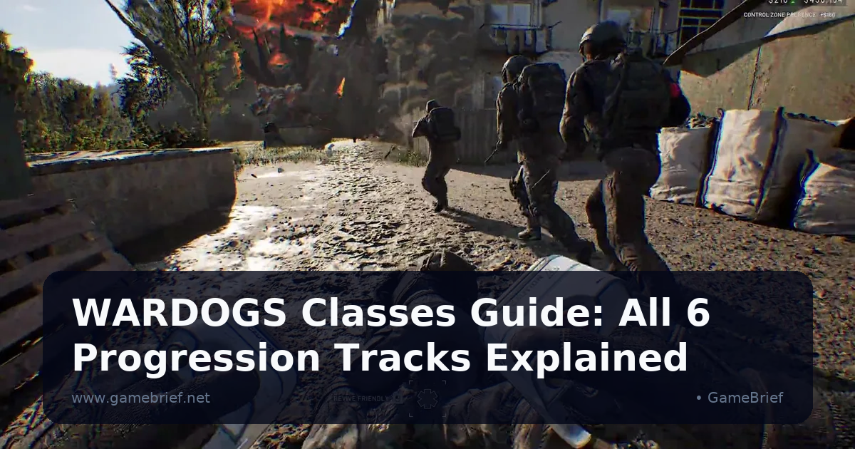 WARDOGS Classes Guide: 6 Role Tracks and Career Level