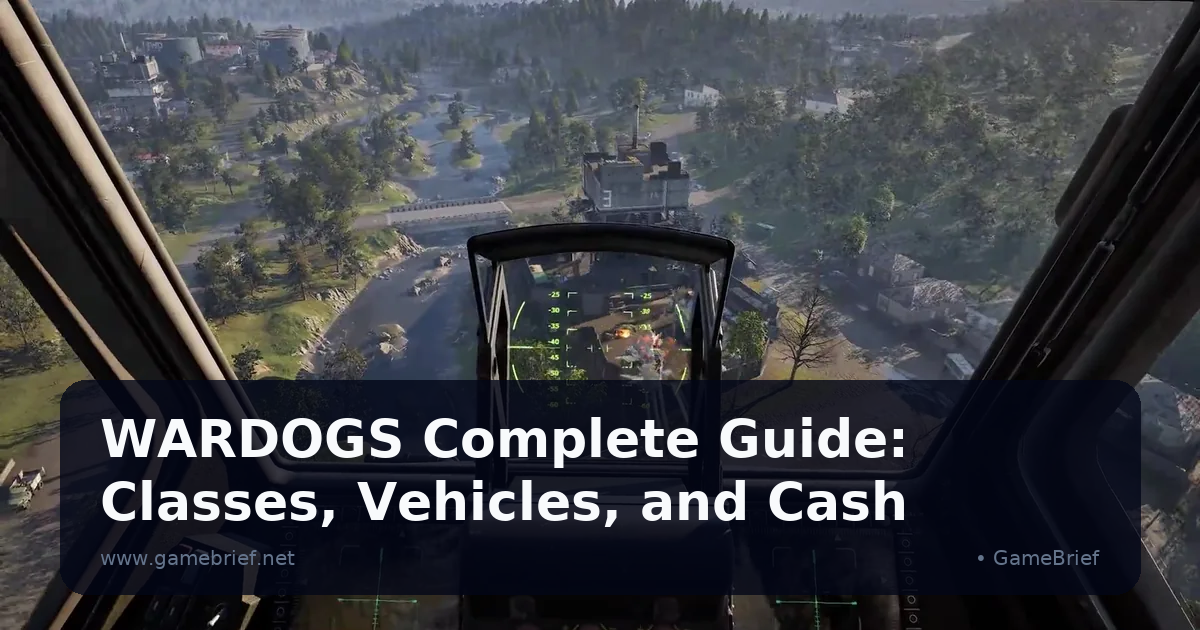 WARDOGS Complete Guide: Classes, Vehicles, and Cash