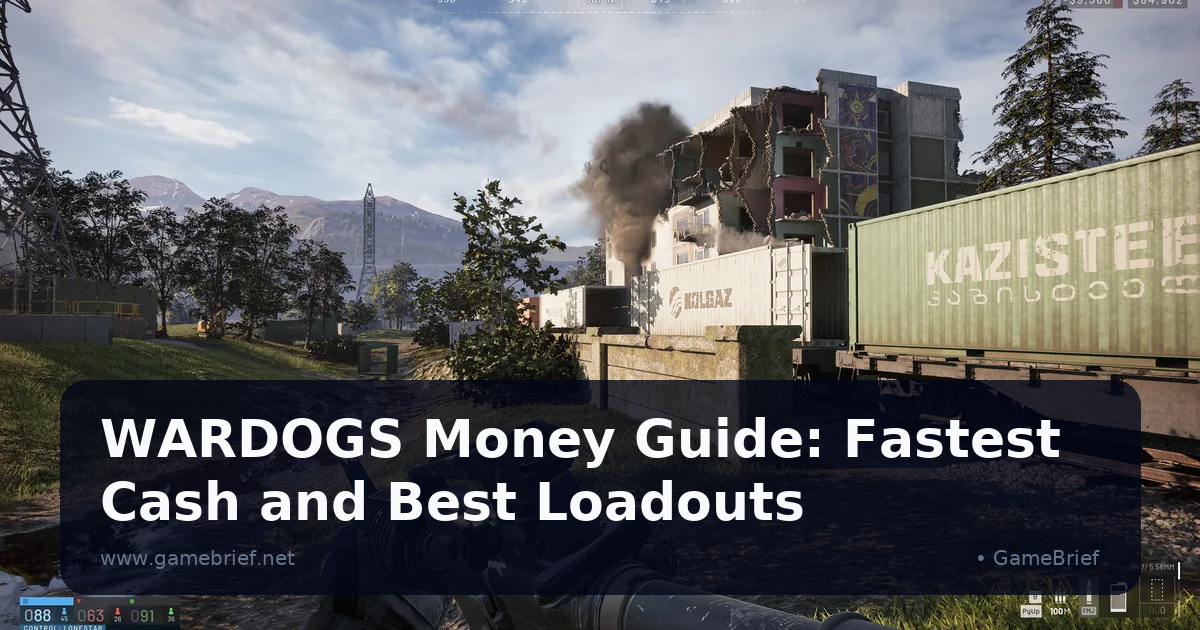 WARDOGS Money Guide: Fastest Cash and Best Loadouts