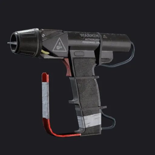 Snap Hook gadget icon, a black pistol-shaped launcher with a taped red grip loop