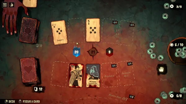Black Jacket mid-Journey boss node with a curse banner stacked over an active Journey modifier and a low Soul coin reserve on display