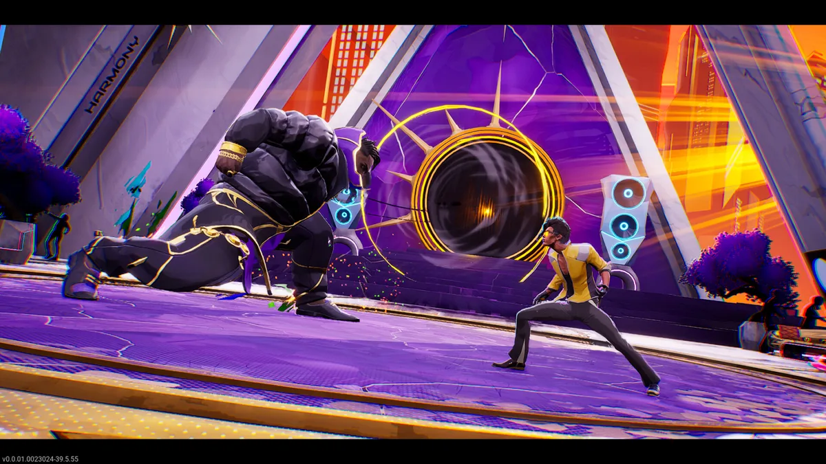 Dead as Disco Idol encounter showing a phase transition moment with musical waveform shift and on-screen timing indicator