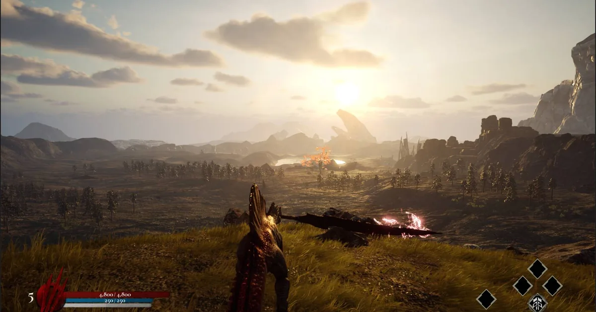 Dinoblade Review: A Souls-Like Where You Play the Monster