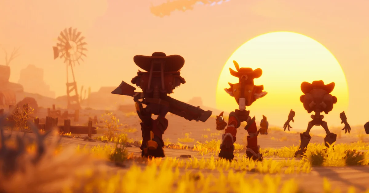 Article header image: Far Far West Best Weapons — Tier List and Loadout Picks