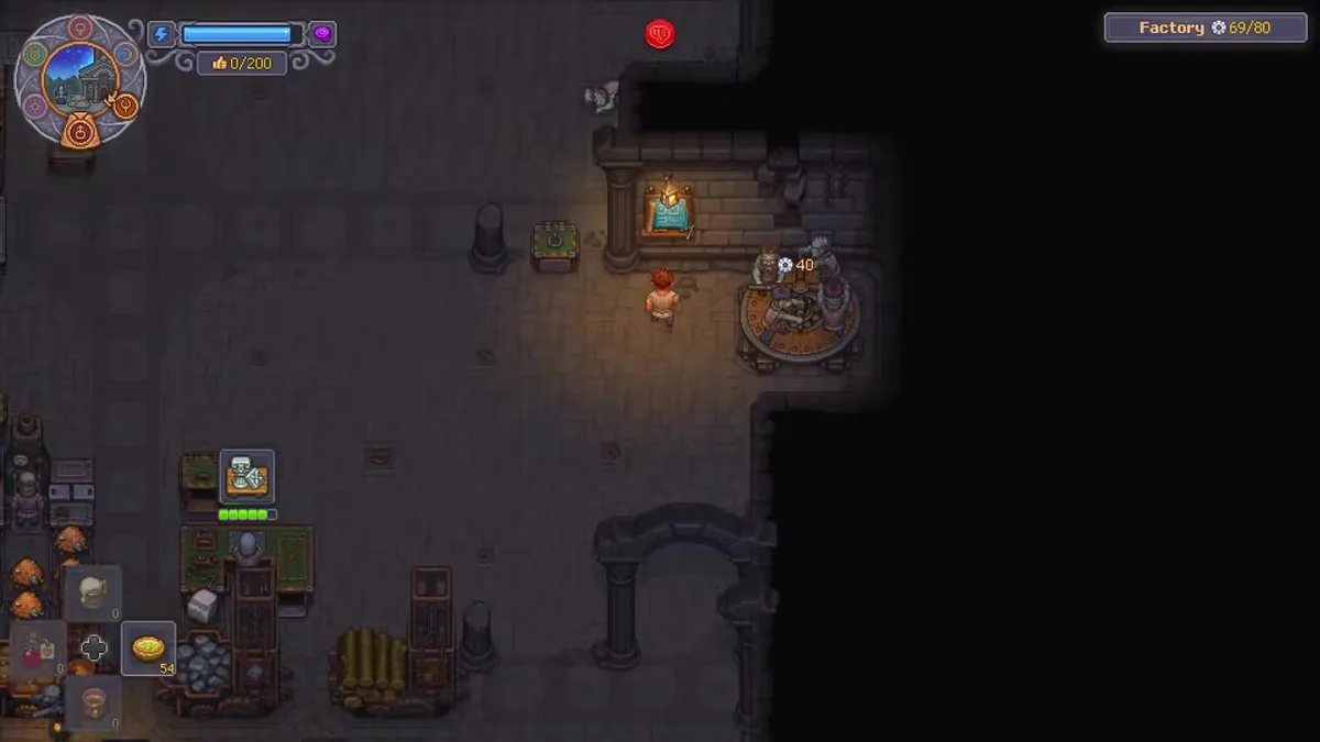 Graveyard Keeper 2 inventory showing Wheat seed requirements and a Water well station